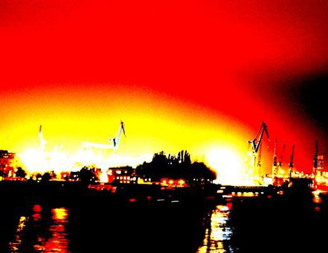 Hamburg harbour